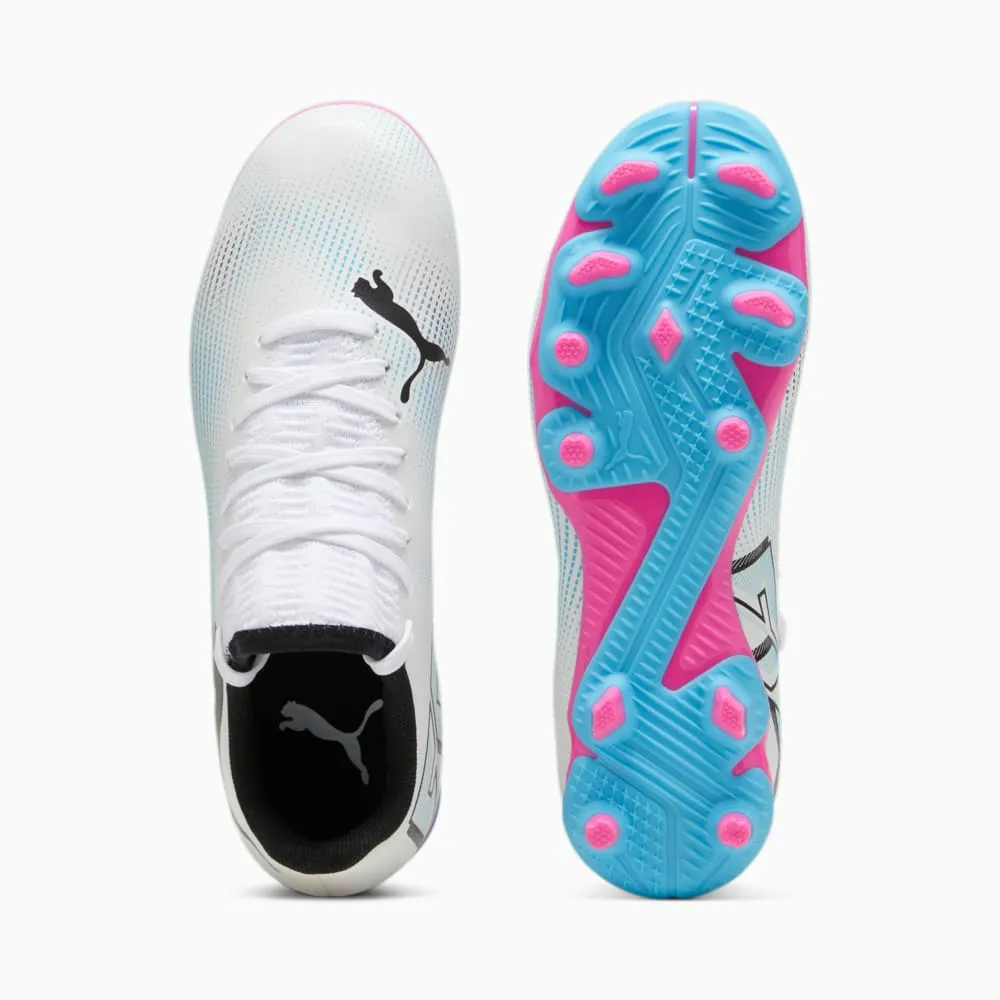 Zapatos Fútbol Niño Puma Future 7 Play FG/AG Blanco