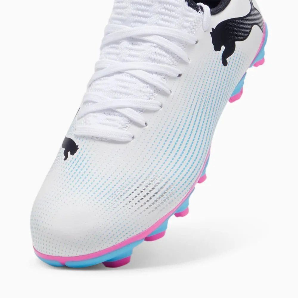 Zapatos Fútbol Niño Puma Future 7 Play FG/AG Blanco