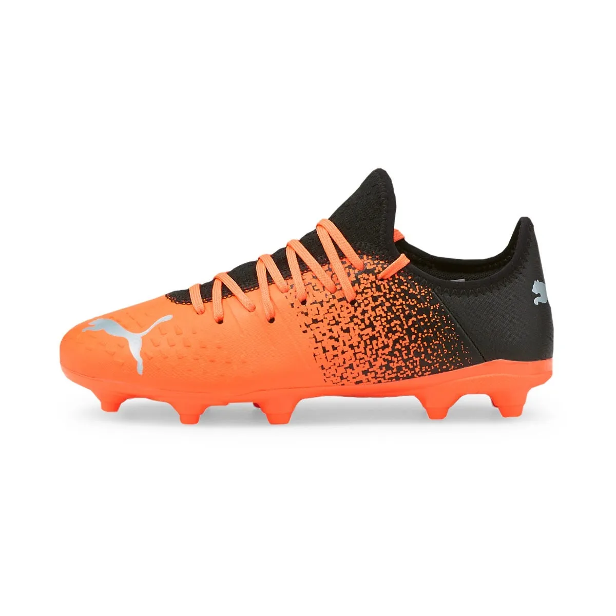 Zapatos Fútbol Niño Puma Future Z 4.3 Naranjo/Negro