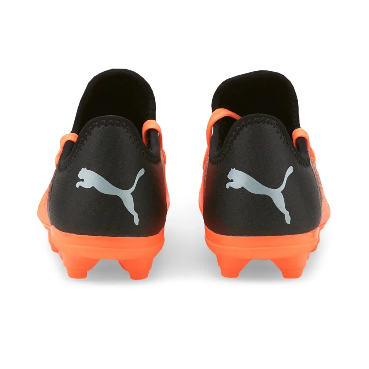 Zapatos Fútbol Niño Puma Future Z 4.3 Naranjo/Negro