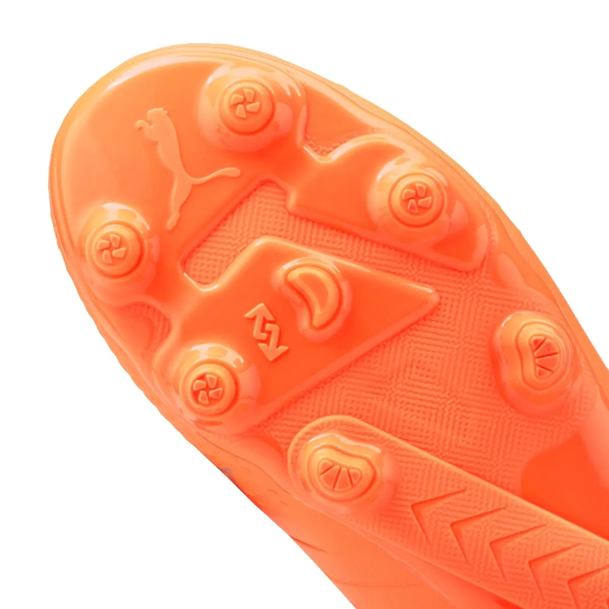 Zapatos Fútbol Niño Puma Future Z 4.3 Naranjo/Negro