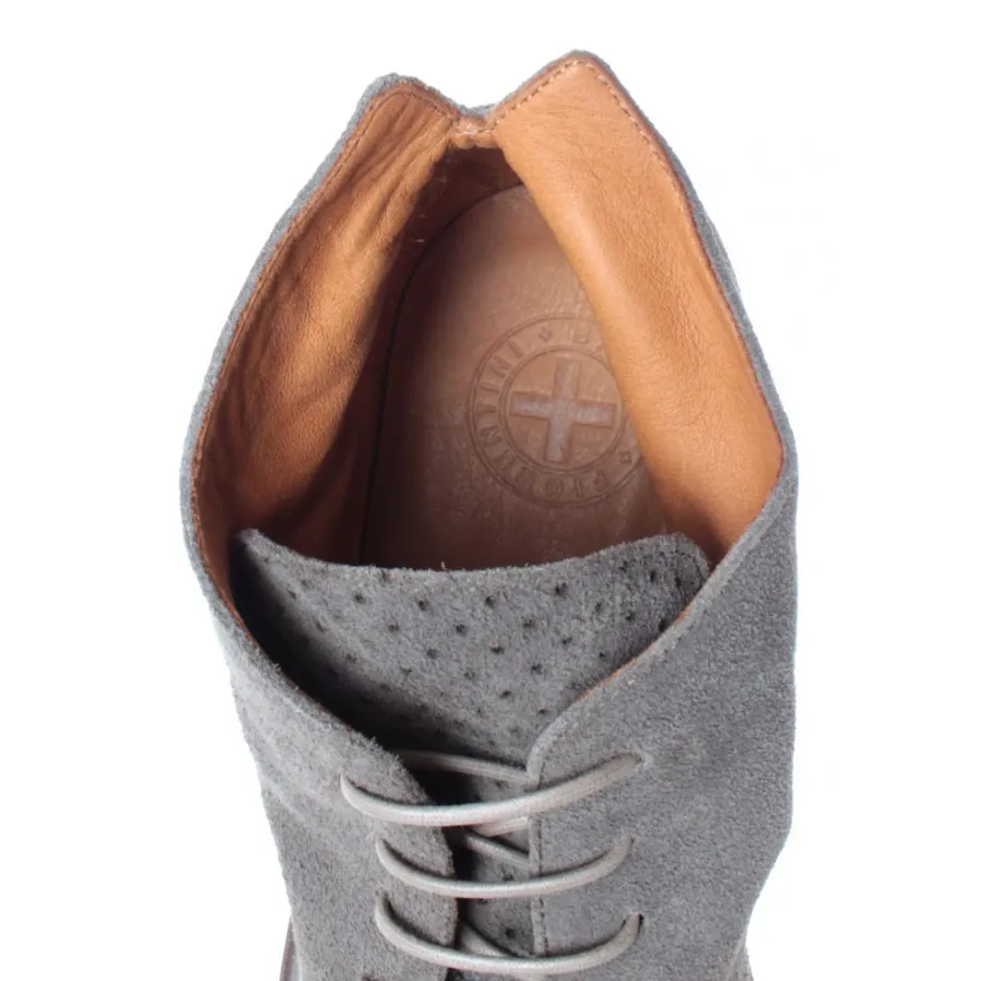 ZAPATOS HOMBRES BOTAS FIORENTINI + BAKER PATERNITY PEDD 9 GAMUZA GRIS