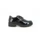 ZAPATOS KTINNI NEGROS DE CHAROL CON CORDONES