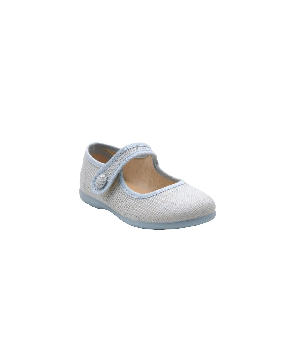 ZAPATOS MERCEDITAS LONAS NIÑA TOKOLATE 114409