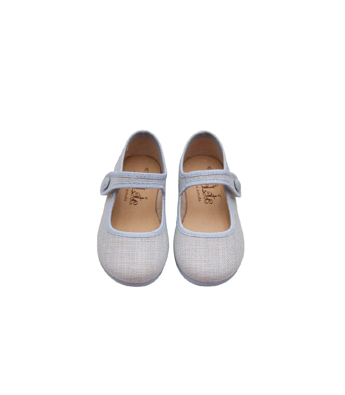 ZAPATOS MERCEDITAS LONAS NIÑA TOKOLATE 114409