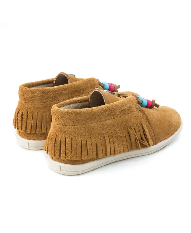 Zapatos Niño DOLFIE Camel Suede