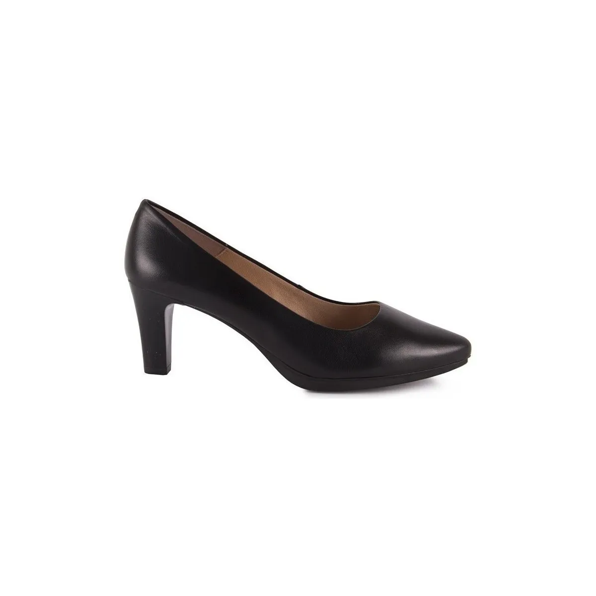 Zapatos Salones de piel negros by