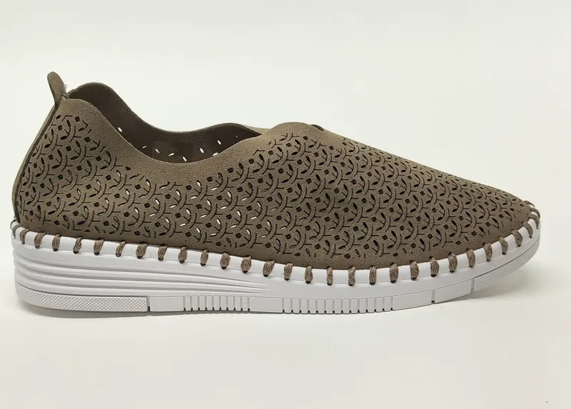 Zapatos Tiziana 9406 piel vegana taupe