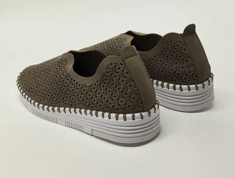 Zapatos Tiziana 9406 piel vegana taupe