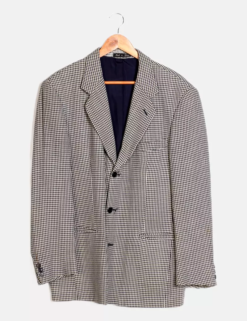 Zara Chaqueta de traje cuadros