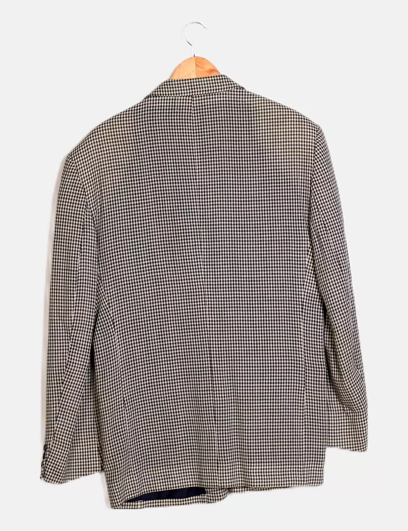 Zara Chaqueta de traje cuadros