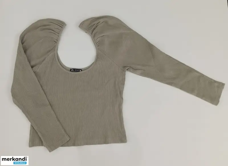 Zara vestidos y top oferta stocklot caja hecho en Portugal de alta calidad